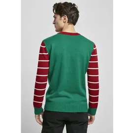 URBAN CLASSICS Wanted Christmas Sweater Grün XL