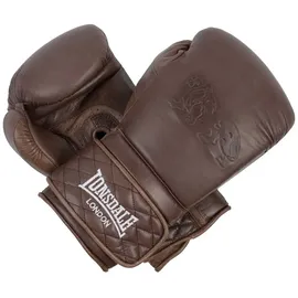 Lonsdale Boxhandschuhe aus Leder Vintage Spar Gloves braun 14 oz