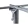 deluke Bistrotisch 120 x 80 x 72 cm Dunkelbraun