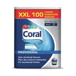 Coral Professional Optimal Color Waschmittel 100840602 , 6,25 kg - Trommel für ca. 100 Wäschen