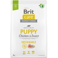 Brit Care Sustainable Puppy Chicken & Insect 3kg mit Huhn und Insekten 3 kg