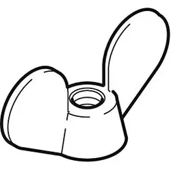 Geberit Befestigungsmutter Laubfang 240868001 Dachwassereinlauf 25L/s