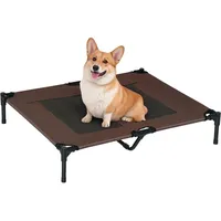 PawHut Hundesofa 92 x 76 x 18 cm braun