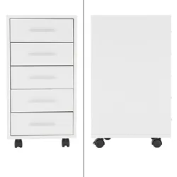 2er Set Rollcontainer Bürocontainer Büroschrank Aktenschrank Rollschrank