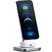 Satechi 2-in-1 Magnetic Wireless Charging Stand