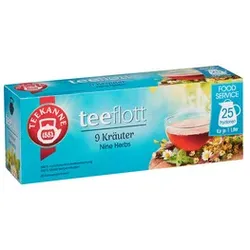 Kräutertee Teeflott 25x5g TEEKANNE 6133