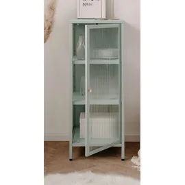 furn.design Vitrine Maram 40 x 102 x 0 cm Mintgrün