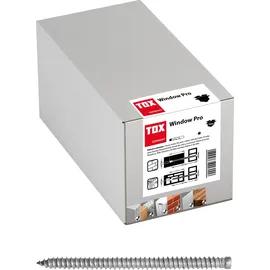 TOX-Dübel Fensterrahmenschraube Window Pro 7,5 x 212 mm 100 Stück