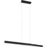 Trio LED Pendelleuchte Helios Schwarz matt