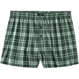 H.I.S. Boxershorts kariert grün 4XL 2er Pack