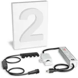 Longlife LED Grundplatte weiß Ral9016 für 15cm Hausnummer 160x210x30mm