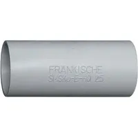 Fränkische Rohrwerke Fränkische Kunststoffsteckmuffe SMSKu-E-HO 20mm grau