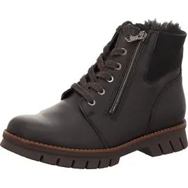 WALDLÄUFER Xara Warmfutter Stiefeletten schwarz 38 EU 5 UK
