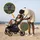 lionelo Mika Plus 3in1 Buggy 0-48 Monate bis 22 kg Babywagen bis zu 9 kg Kindersitz Babytrage bis zu 13 kg, Rückenlehne verstellbar, Dämpfung, 360° Räder, XXL-Verdeck