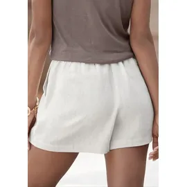 LASCANA Webshorts Leinenhose Beige 36