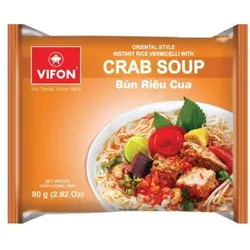Vifon Instant-Reisnudeln Krabbenbrötchen Rieu Cua 30x80g 1Karton