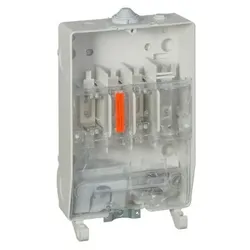ABN HK334C Hausanschlusskasten KH00 K3 1x3NH00 Zugang V-Klemme, Abgang 3x Stahlrahmenklemme