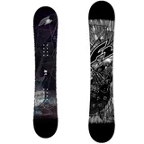 F2 Herren Snowboard Black Deck - Extra Wide Freeride/Freestyle 163w cm Schwarz 2023/24