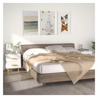 VidaXL Nachttische 2 Stk. Weiß 40x35x47,5 cm