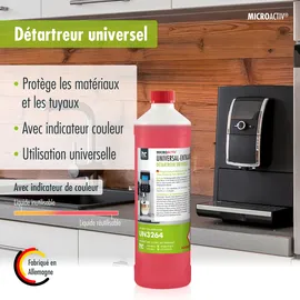 microactiv® Universal Entkalker mit Farbindikator 6 x 1 l