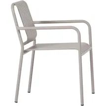 VCM Stella Gartenstuhl 57 x 57 x 83 cm grau 2 St.