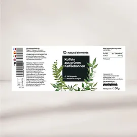 Natural Elements Koffein Kapseln 180 St.