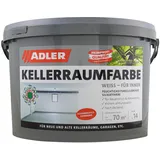 Adler Kellerraumfarbe 14kg weiß, geruchsneutrale Silikatfarbe