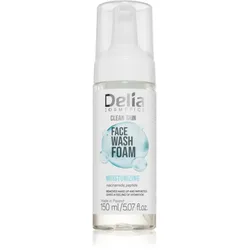 Delia Cosmetics Clean Skin Reinigungsschaum für die Haut mit feuchtigkeitsspendender Wirkung 150 ml