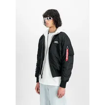 Alpha Industries MA-1 D-Tec SE Jacke Black/White S