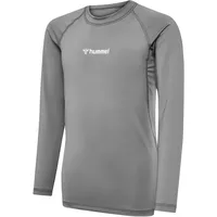Hummel hmlBL Performance Langarmshirt Kinder in STEEL GRAY 152
