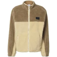 Karl Kani Signature Rubber Patch Teddy Zip Jacket beige S