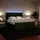 vidaXL Boxspringbett 180 x 200 cm Dunkelgrün