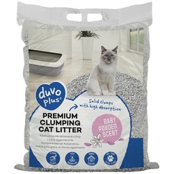 DUVO+ Katzenstreu Katzenstreu Premium Baby Powder Scent 12 kg
