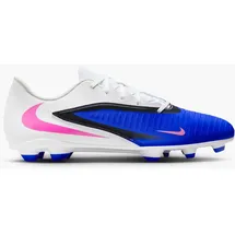 Nike Phantom 6 Low Club MG/FG Herren racer blue/pink blast-white 43