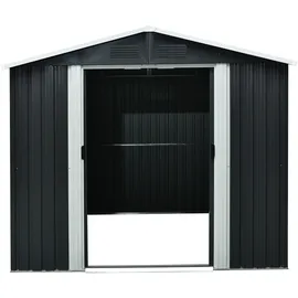 PERGART Metallgerätehaus Düsseldorf II 2,36 x 1,74 x 1,9 m schiefer