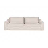 furninova Big-Sofa »Grande Double Day LC«, abnehmbarer Hussenbezug, im skandinavischen Design, Breite 236 cm weiß