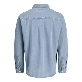 JACK & JONES JORNORREBRO Langarmhemd Blau L