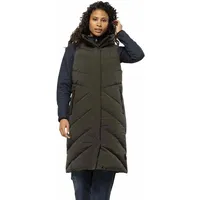 Jack Wolfskin Marienplatz Weste - Cold Coffee - M