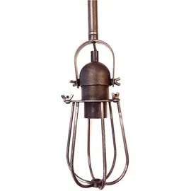 EDM Vintage Metalic Deckenleuchte E27 60w Schwarz, Farbe Ø10X22 Edm