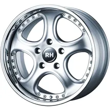 RH ALURAD AL Cup 9,5 x 18 5 x 112 ET60 Silber