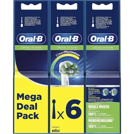 Oral-B CrossAction Aufsteckbürste 6 St.