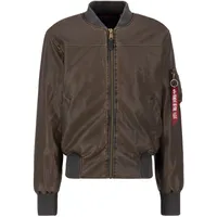 Alpha Industries Ma-1 Fl Vintage Bomberjacke Vintage Brown L