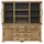 OTTO home Buffet Anabel mit Glastüren und Metallgriffen 186 x 45 x 190 cm BEIGE