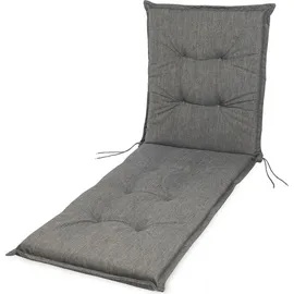 sunnypillow Liegenauflage 190 x 60 x 9 cm grau 1 St.