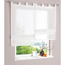 OTTO home Raffrollo OTTO HOME "Regina" Gr. 3, beige (creme), B:80cm H:140cm, Voile, Obermaterial: 100% Polyester, Raffrollos, Transparent, Voile, Polyester, einfarbig, uni