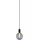 Paulmann Tilla 1-flg. 20 W 5 cm rund schwarz
