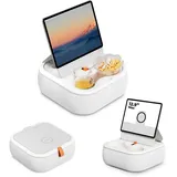 SupeDesk Kindle Halterung Kissen,Tablet Ständer,ipad Ständer magnetisch,Handyhalter,kompatibel mit 4-13" Telefon/Tablet/Kindle,gemütlicher Kissenständer mit Schale für Schoß,Bett,Sofa,Schreibtisch