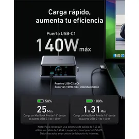 Anker Prime 6-In-1 Schnellladegerät 250W Schwarz