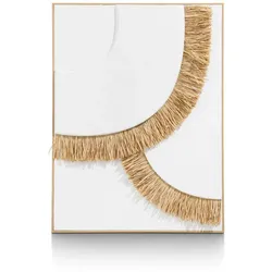 Coco Maison Frills 3D Wanddeko 60x80cm - Weiß