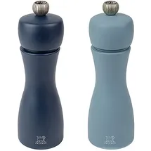 Peugeot Tahiti Salz-/ Pfeffermühle Duo Set  15 cm mitternacht/azure